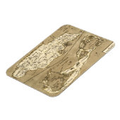 KAART: JAMAICA, 1767 MAGNEET (Linkerzijde)