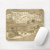 KAART: JAMAICA, 1767 MUISMAT (Met muis)