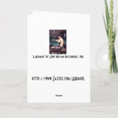 Kaart:  John Waterhouse - een Meermin Kaart (Achterkant)