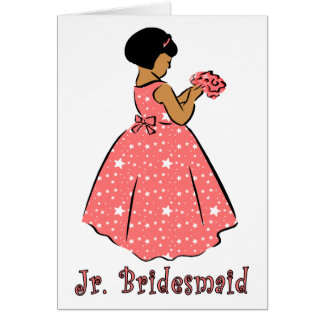 Kaart: Jr Bridesmaid