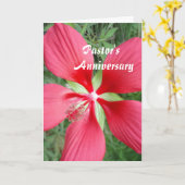 Kaart Jubileum voor pastor (Gele Bloem)