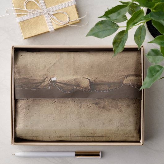 kaart Junk Journal Ephemera ontkoppeling Tissuepapier (Geschenk)