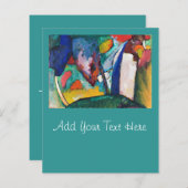 KAART : KANDINSKY : WATERVAL (Voorkant / Achterkant)