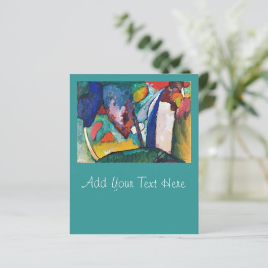 KAART : KANDINSKY : WATERVAL (Staand voorkant)