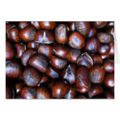 Kaart kastanjes (Voorkant Horizontaal)