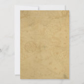 Kaart Kasteelillustratie Trouwen (Achterkant)