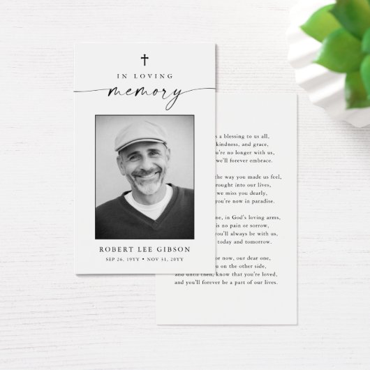 Kaart katholieke Christelijke begrafenis Memorial (Bureau)