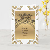 Kaart katholieke priester Jubileum Ordination Ange (Gele Bloem)