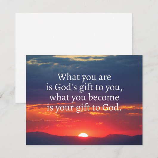 Kaart katholieke prijsopgave (Voorkant / Achterkant)