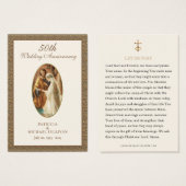 Kaart katholieke weddenschappen Jubileum (Voorkant /achterkant)