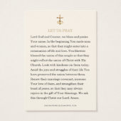 Kaart katholieke weddenschappen Jubileum (Achterkant)