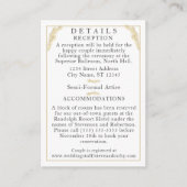 Kaart katholieke winterbruiloft — Details (Voorkant)