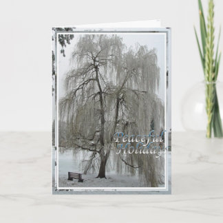 Kaart, Kerst, Nieuwjaar - Vreedzame Feestdagen