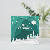 Kaart kerstavond (Staand voorkant)