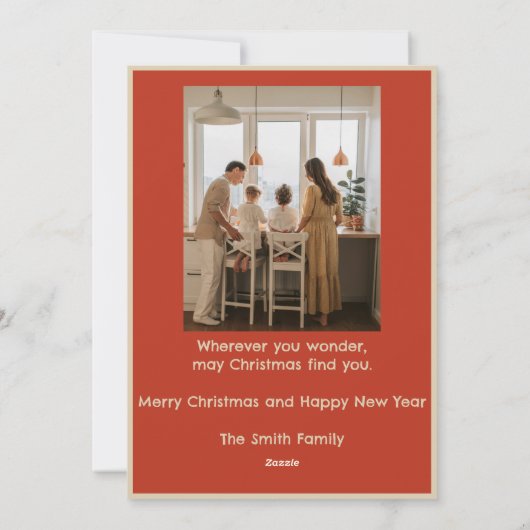 Kaart Kerstboom Kaart (Achterkant)