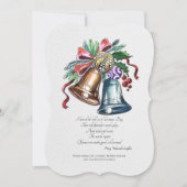 Kaart kerstcadeaubonen feestdag (Voorkant)