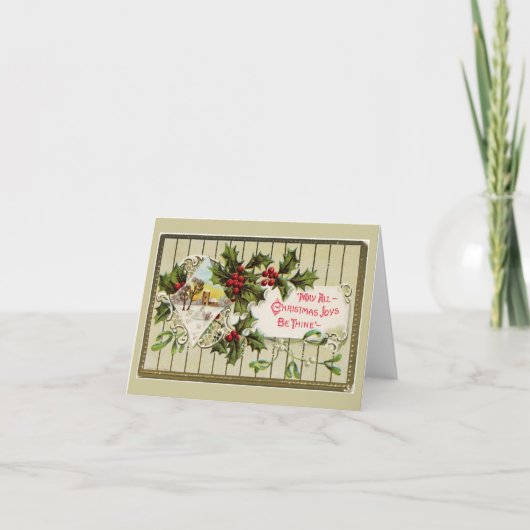 Kaart kerstcadeautje (Voorkant)