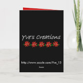 kaart "kerstengel uit de hele wereld" (Achterkant)