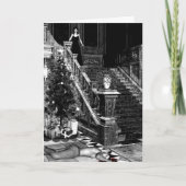 Kaart kerstmis Noir Fantasy Holiday (Voorkant)