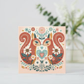 Kaart, Kerstuitnodiging Kaart (Staand voorkant)