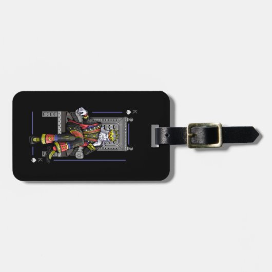 Kaart King Bagagelabel (Voorkant horizontaal)