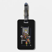 Kaart King Bagagelabel (Achterkant verticaal)