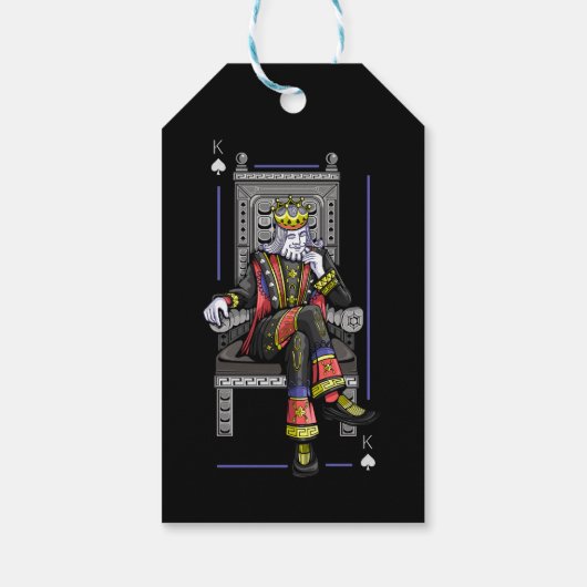 Kaart King Cadeaulabel (Achterkant)