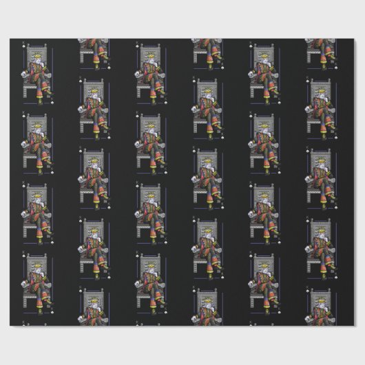 Kaart King Cadeaupapier (Vlak)