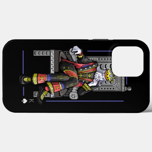 Kaart King Case-Mate iPhone Case (Achterkant (horizontaal))