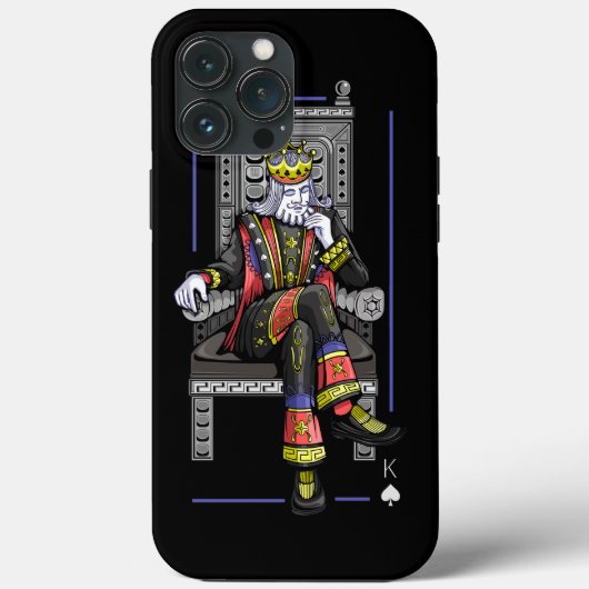 Kaart King Case-Mate iPhone Case (Achterkant)