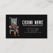 Kaart King Casino Visitekaartje (Achterkant)