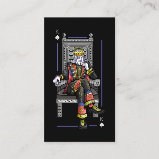 Kaart King Casino Visitekaartje (Voorkant)