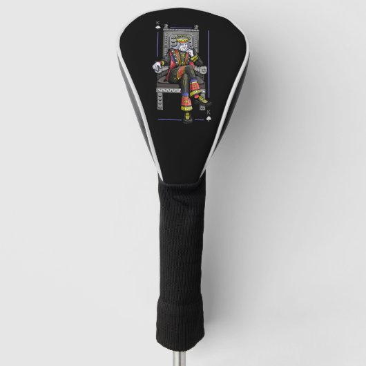 Kaart King Golfheadcover (Voorkant)