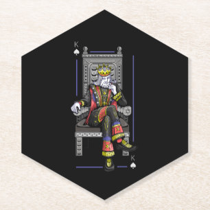 Kaart King Kartonnen Onderzetters