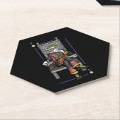 Kaart King Kartonnen Onderzetters (Schuin)