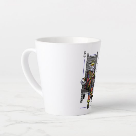 Kaart King Latte Mok (Linkerhoek)