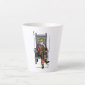 Kaart King Latte Mok (Voorkant)