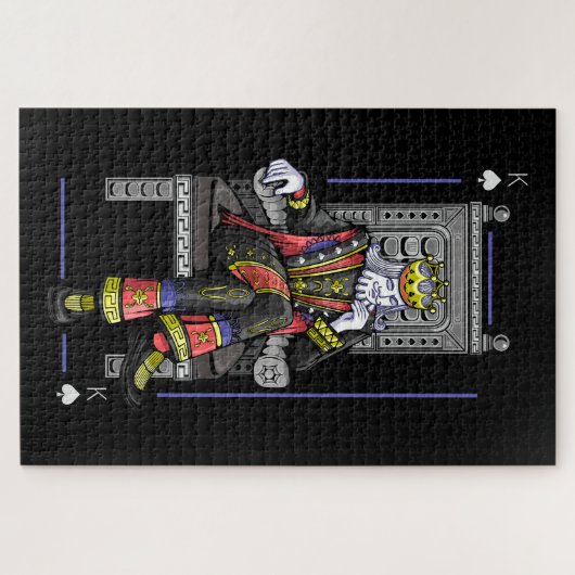 Kaart King Legpuzzel (Horizontaal)
