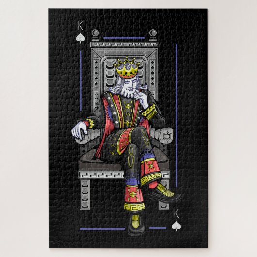 Kaart King Legpuzzel (Verticaal)