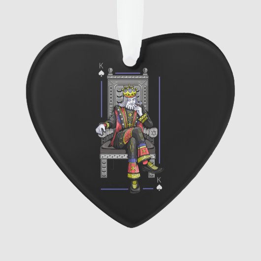 Kaart King Ornament (voorkant)