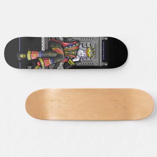 Kaart King Persoonlijk Skateboard (Horizontaal)