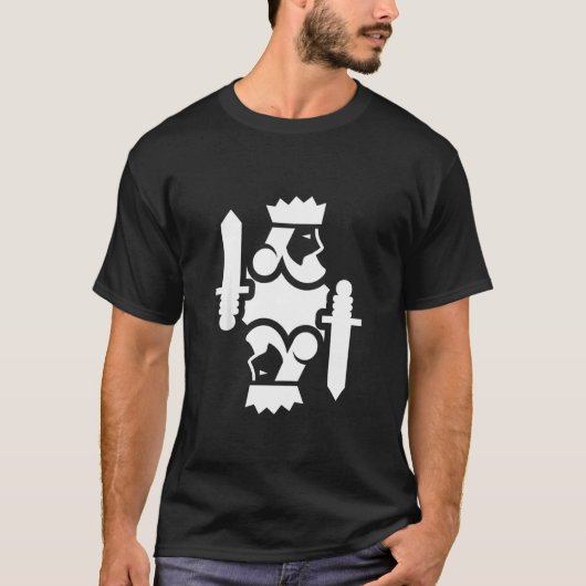 Kaart King Pplaying T-shirt (Voorkant)