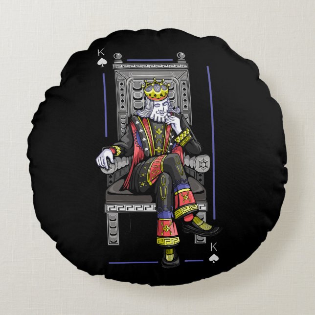 Kaart King Rond Kussen (Voorkant)