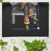 Kaart King Theedoek (Gevouwen)