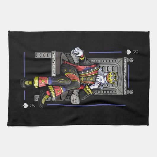 Kaart King Theedoek (Horizontaal)