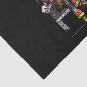 Kaart King Tissuepapier (Detail)