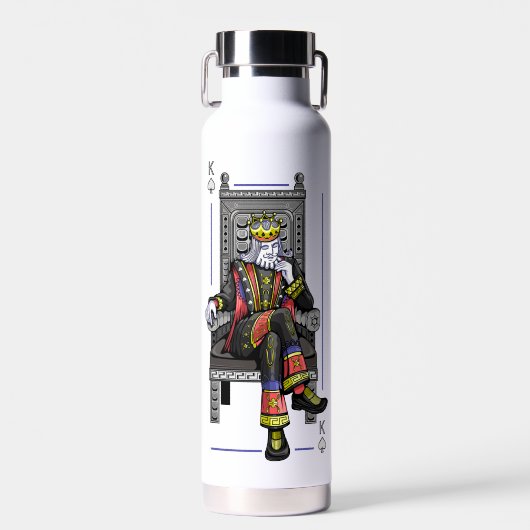 Kaart King Waterfles (Voorkant)