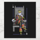 Kaart King Wijn Etiket (Enkel label)