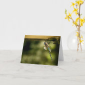 kaart "kleine bezoeker" (Gele Bloem)