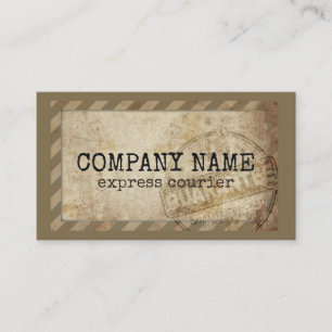  Kaart koeriersdienst Visitekaartje